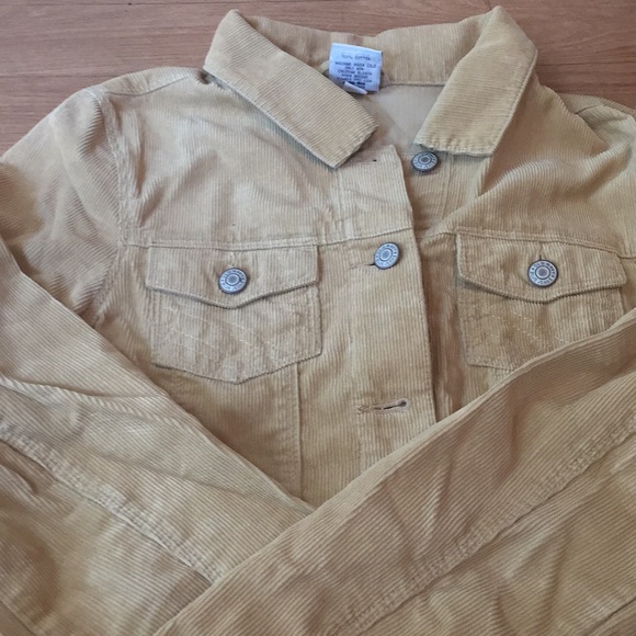 Old Navy Jackets & Blazers - Old navy tan corduroy jean jacket size small